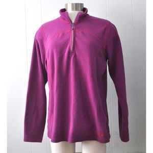 Eddie Bauer Fleece Pullover Jacket Shirt Shep